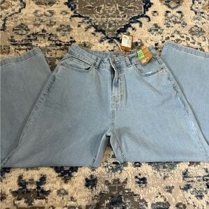 Max Fashion NWT cullote high rise denim jeans size UK 14 EUROPE 40